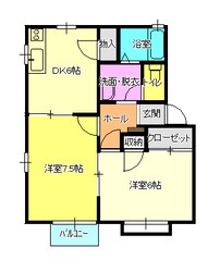 ハーモニータウン中山１０号棟の物件間取画像